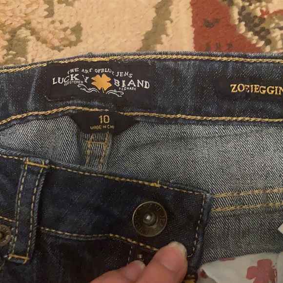 Girls lucky brand jeggings - Picture 2 of 2